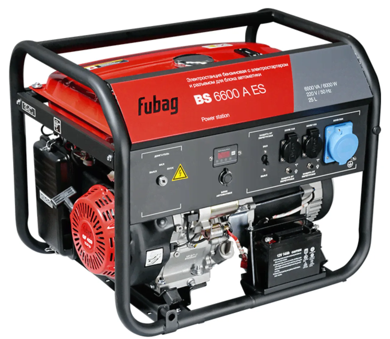 Бензогенератор FUBAG BS 6600 A ES