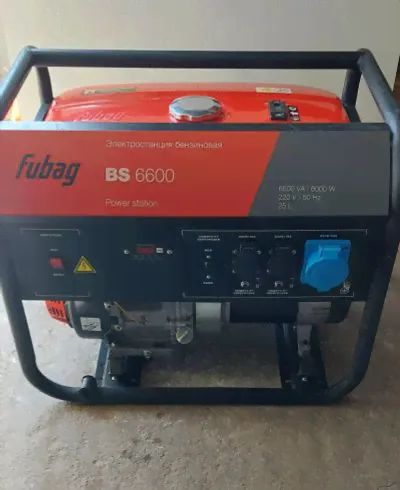 Генератор бензиновый fubag 6500